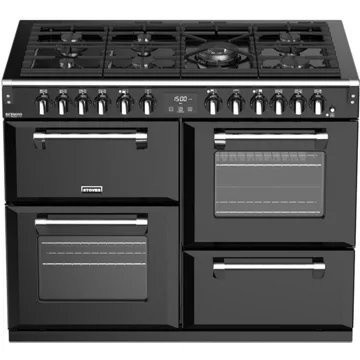 STOVES RICHMOND DELUXE 110 DFT NOIR – Image 3