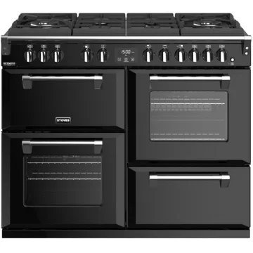 Piano de cuisson gaz STOVES RICHMOND GLASS 110 DFT NOIR