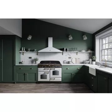 Piano de cuisson mixte 110 BLANC LAITON – Image 7