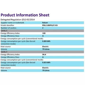 Piano de cuisson PRODELUX110 MIXT GRIS/CHROME – Image 7