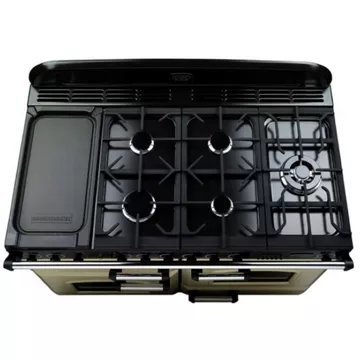 Piano de cuisson mixte FALCON CLASSIC DELUXE 110 GRIS PERLE CHROME – Image 9