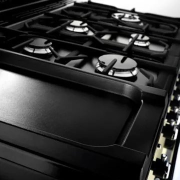 Piano de cuisson mixte FALCON CLASSIC DELUXE 110 VERT MINERAL MAT – Image 5