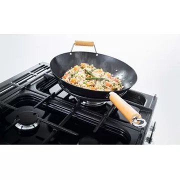 Piano de cuisson mixte FALCON NEXUS SE 110 CHARBON Mat satiné CHROME – Image 4