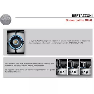 gaz BERTAZZONI HER96L2EAVT – Image 4
