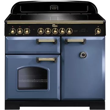 Piano de cuisson induction FALCON CLASSIC DELUXE 100 ROCHE BLEUE LAITON