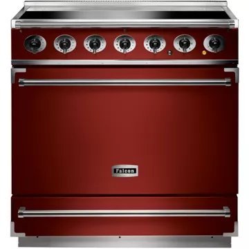Piano de cuisson induction FALCON Semi Pro 900S 90 ROUGE CERISE NICKEL