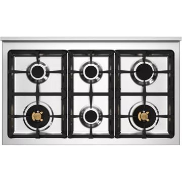 Piano de cuisson gaz BERTAZZONI PRO106L3ENET – Image 7