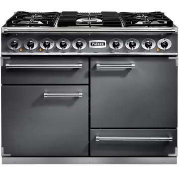 Piano de cuisson gaz FALCON Semi Pro DELUXE 110 ARDOISE NICKEL