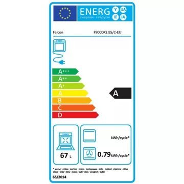 Piano de cuisson induction FALCON Semi Pro DELUXE 90 BLANC NICKEL BROSSÉ – Image 6