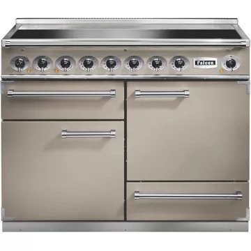 Piano de cuisson induction FALCON Semi Pro DELUXE 110 FAUVE NICKEL BROSSÉ