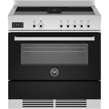 Piano de cuisson induction aspirante BERTAZZONI PROCH94I1ENET noir brillant