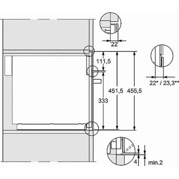 Micro ondes grill encastrable MIELE M 7244 TC IN – Image 6
