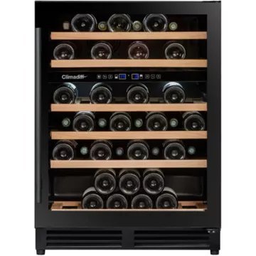 Cave à vin encastrable CLIMADIFF CBU50D2B – Image 2