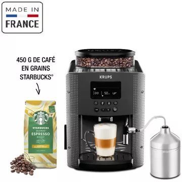 Expresso Broyeur KRUPS YY4539FD essential grise