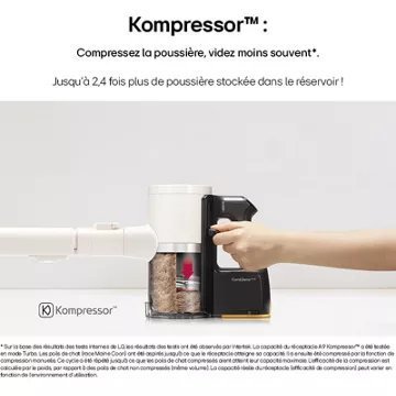 Aspirateur balai LG CordZero A9 Kompressor A9T-ULTRA1C – Image 4