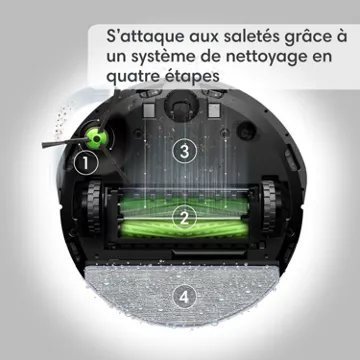 Robot Aspirateur Laveur IROBOT Roomba Combo i5 – Image 6