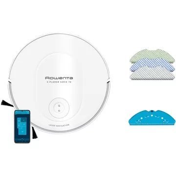 Robot Aspirateur Laveur ROWENTA X-Plorer Serie 70 RR8477WH