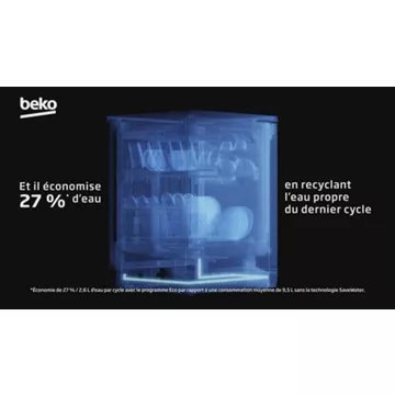Lave vaisselle 60 cm BEKO BDFN38641XC -SaveWater – Image 15