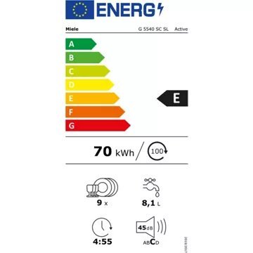 Lave vaisselle 45 cm MIELE G 5540 SC SL – Image 4