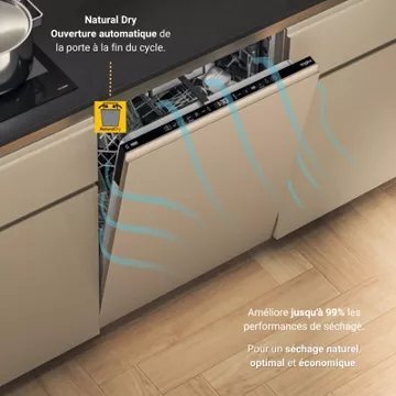 Lave vaisselle encastrable WHIRLPOOL W7IHT58T SupremeSilence MaxiSpace – Image 9