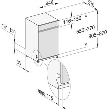 Lave vaisselle encastrable MIELE G 5540 SCi IN – Image 8