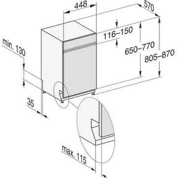 Lave vaisselle encastrable MIELE G 5540 SCi IN – Image 10